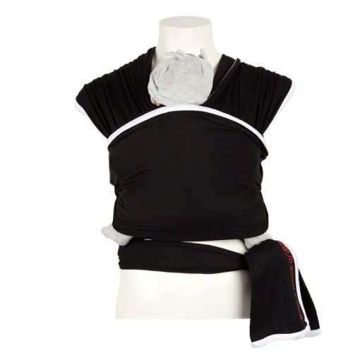 With a touch of Rose, Sling Organiczna Chusta do Noszenia Black White