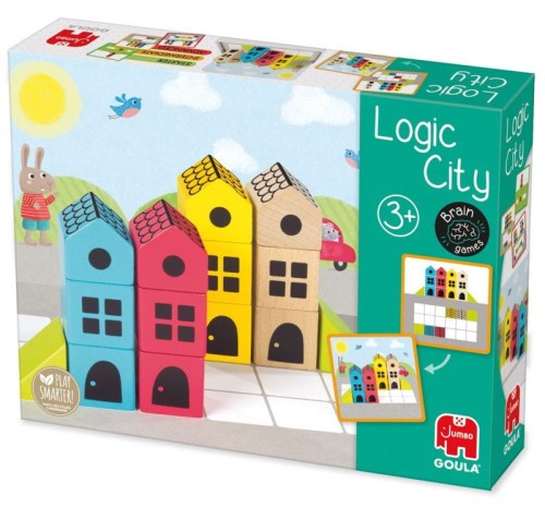 Goula Gra Edukacyjna Miasto Logiki 3+