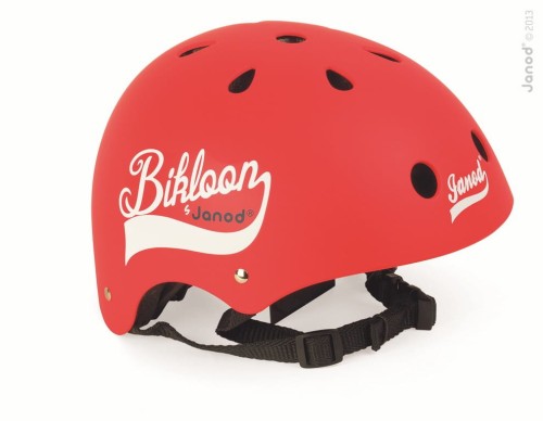 Janod Kask Ochronny Czerwony 3-6 lat