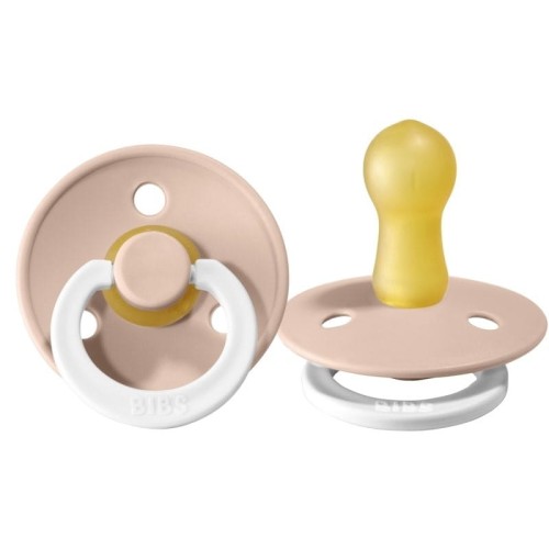 Smoczek uspokajający BIBS Blush Glow In Dark S, kauczuk