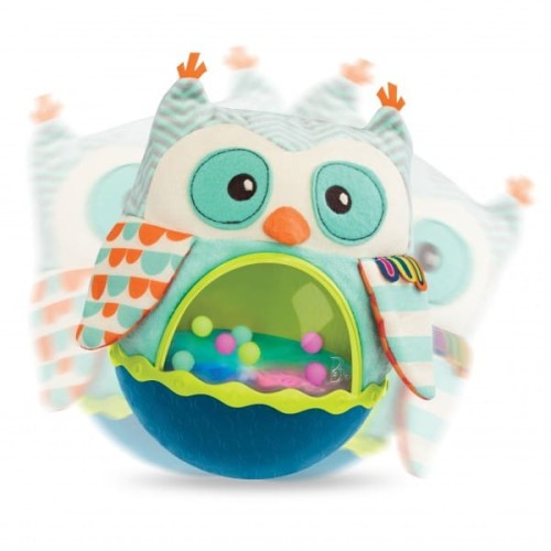 Btoys Sowa kiwajka muzyka światło 6m+