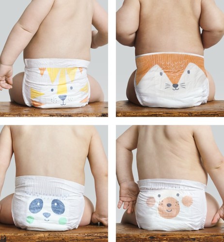 Kit and Kin Pieluszki Panda Maxi Plus (9-15kg) 34 szt.