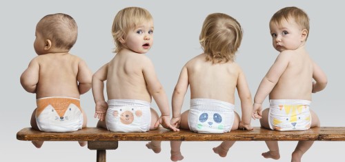Kit and Kin Pieluszki Panda Maxi Plus (9-15kg) 34 szt.