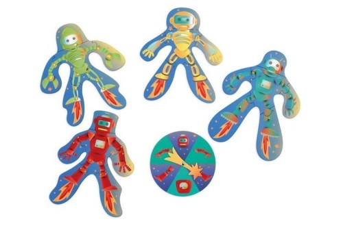 Scratch Gra Puzzle Roboty ze Spinerem 4+