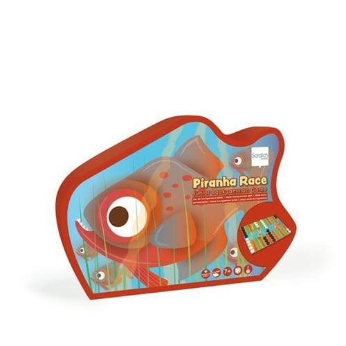 Scratch Gra Wyścig Piranii Backgammon 6+