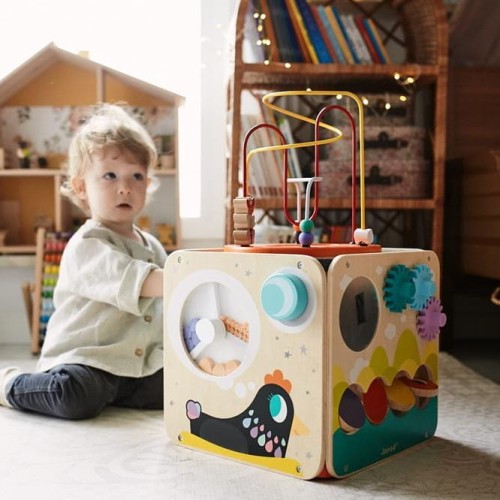 Janod Kostka Edukacyjna Wielofunkcyjna z Pętlą Duża 12m+