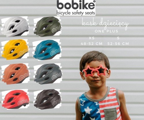 Bobike  Kask dziecięcy ONE Plus XS mighty mustrard   