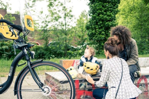 Bobike  Kask dziecięcy ONE Plus XS mighty mustrard   