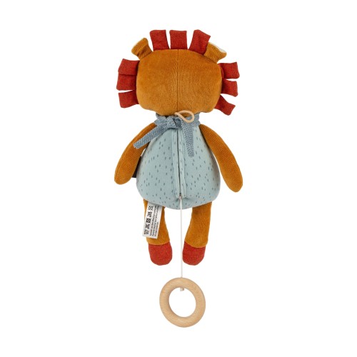 Pierwsza przytulanka Lew z pozytywką – grająca maskotka 30 cm | sigikid