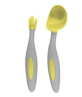 B.Box Sztućce do nauki jedzenia Lemon Sherbet