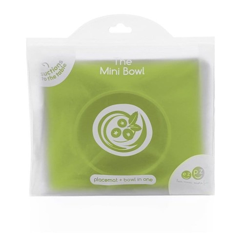 EZPZ Miseczka z Podkładką 2w1 Mini Bowl Zielona