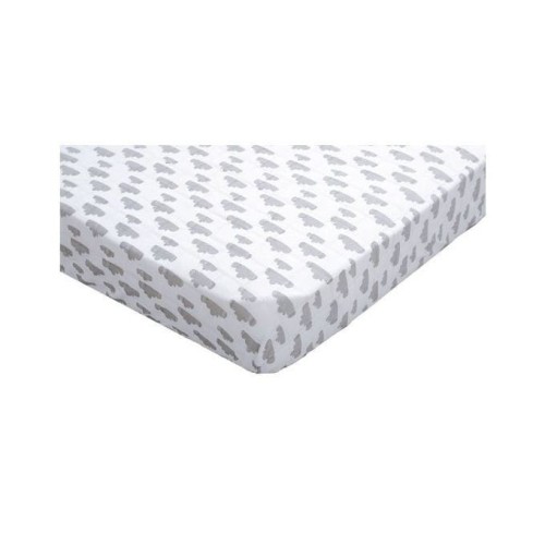 Prześcieradło Lodger 40x80 Grey - Bawełna Dzianinowa