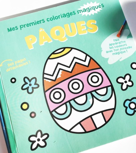 Auzou Moja pierwsza kolorowanka wodna Wielkanoc |