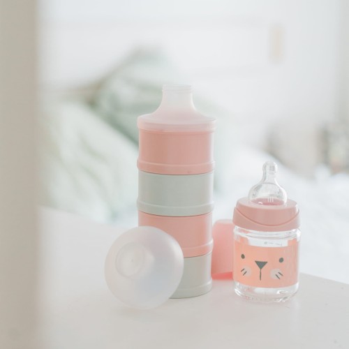 Suavinex Hygge Baby Butelka 150ml kotek różowy 0+