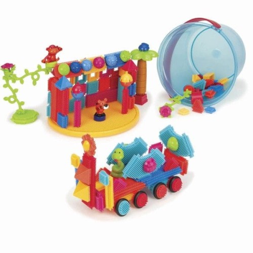 Bristle Blocks Klocki Jeżyki Dżungla 128el 2+