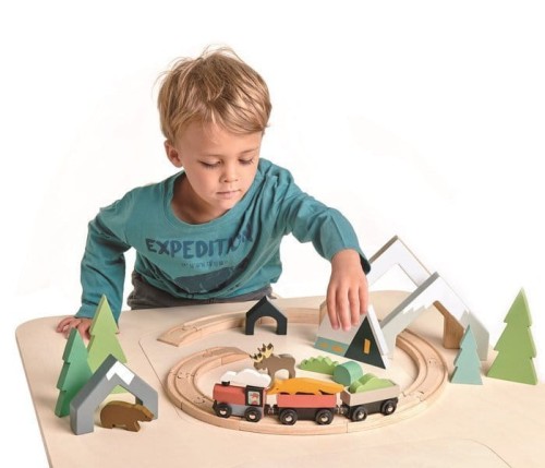 Tender Leaf Toys Drewniana Kolejka Górska 3+