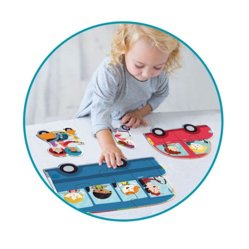 Goula Puzzle XXL Pojazdy 2+ lat