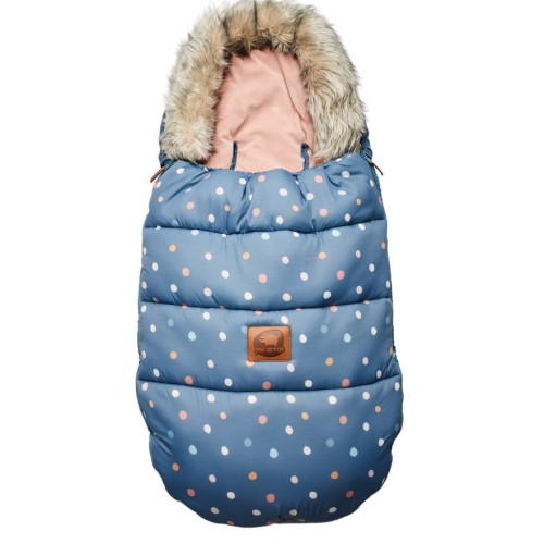 Śpiwór zimowy do wózka Dots 6-24m - Wodoodporny