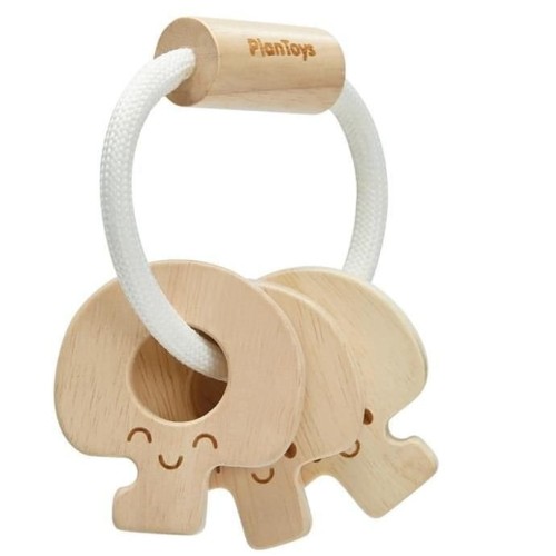 Plan Toys Grzechotka Klucze Bliżej Natury 0+