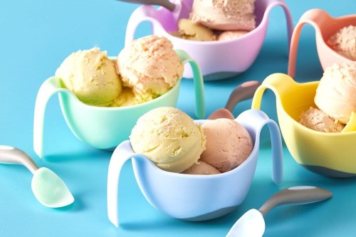 B.Box Gelato Sztućce niemowlęce z etui