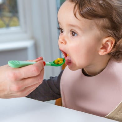 Nana’s Manners Etap 1 – Rozszerzanie Diety zestaw 3 łyżeczek silikonowych