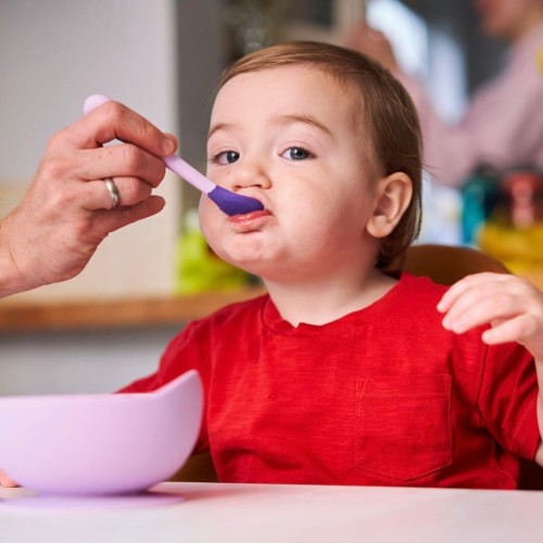 Nana’s Manners Etap 1 – Rozszerzanie Diety zestaw 3 łyżeczek silikonowych