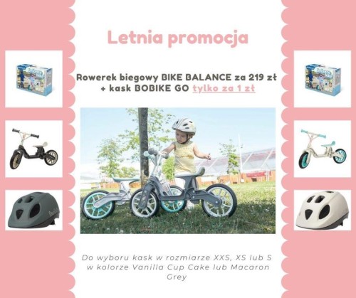 Polisport Rowerek biegowy BALANCE BIKE cream/mint