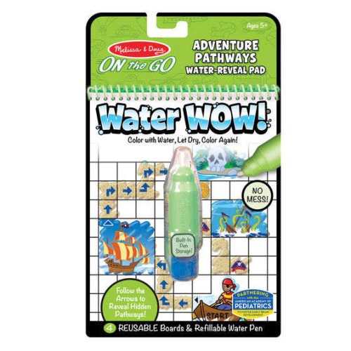 Water WOW! Kolorowanka wodna Melissa & Doug - Pathways, Przygody