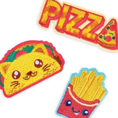 Ooly Naprasowanki Patch Em Fast Food 6+