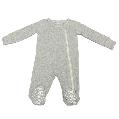 Pajacyk niemowlęcy Light Grey Fleck 3-6 m | Bawełna