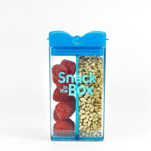 SNACK IN THE BOX Pojemnik na przekąski niebieski