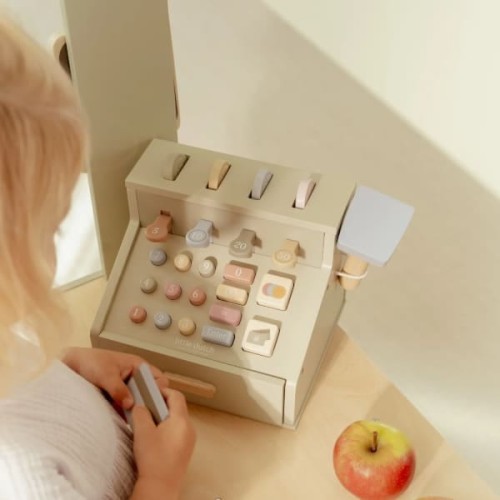 Little Dutch Drewniana Kasa Sklepowa FSC 3+