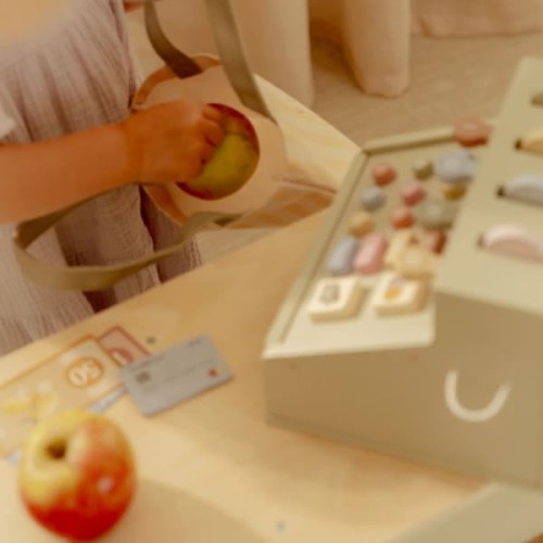 Little Dutch Drewniana Kasa Sklepowa FSC 3+