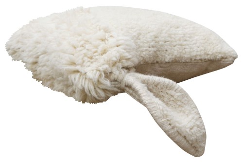 Lorena Canals Poduszka wełniana Pink Nose Sheep 35×35 cm