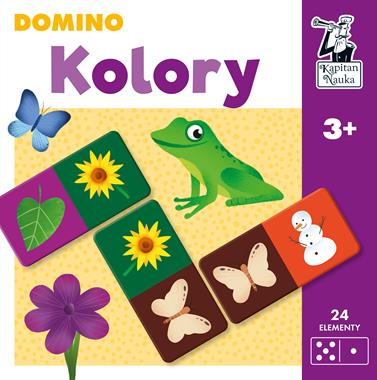 Kapitan Nauka Domino Kolory Gra Logiczna 3+