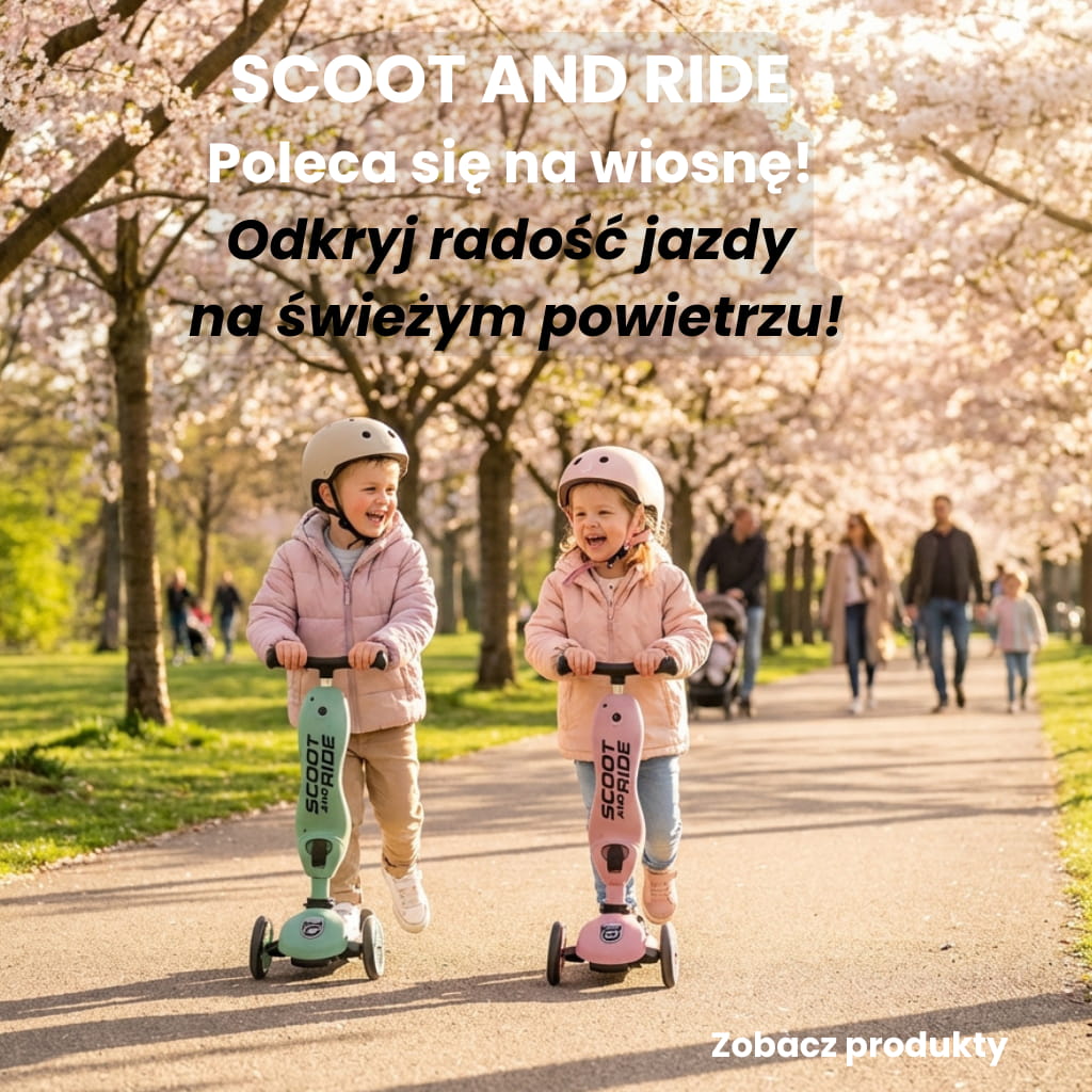 Scoot and Ride na wiosnę