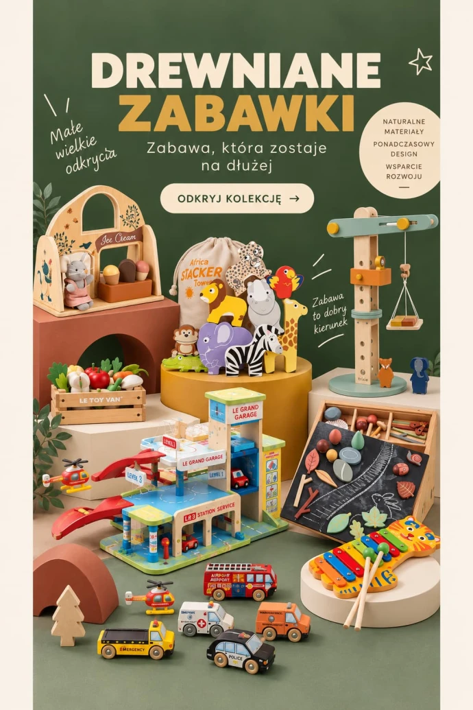 Zabawki drewniane