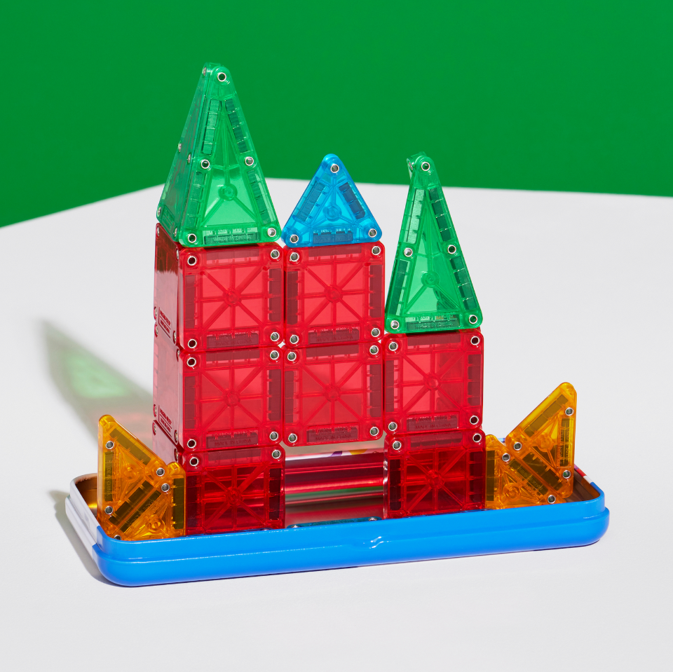 Magna-Tiles Klocki Magnetyczne Travel microMAGS 26 el. 3+