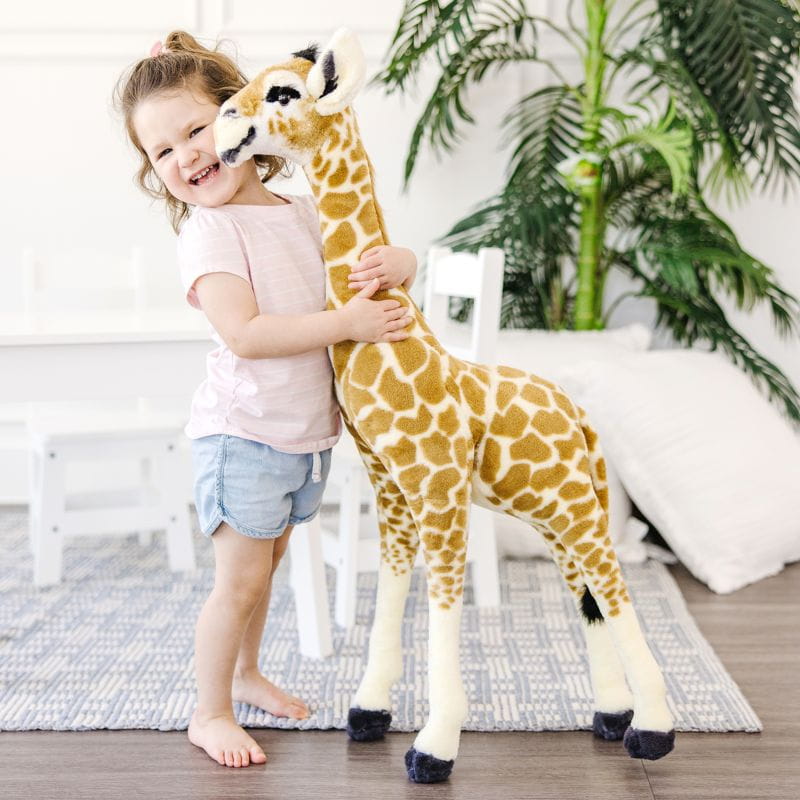Melissa & Doug Duża stojąca pluszowa Żyrafa 