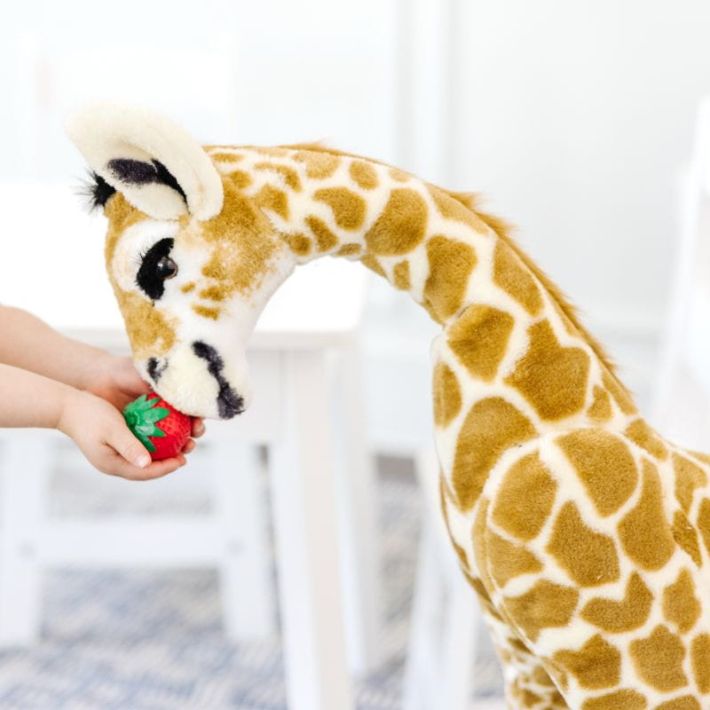 Melissa & Doug Duża stojąca pluszowa Żyrafa 