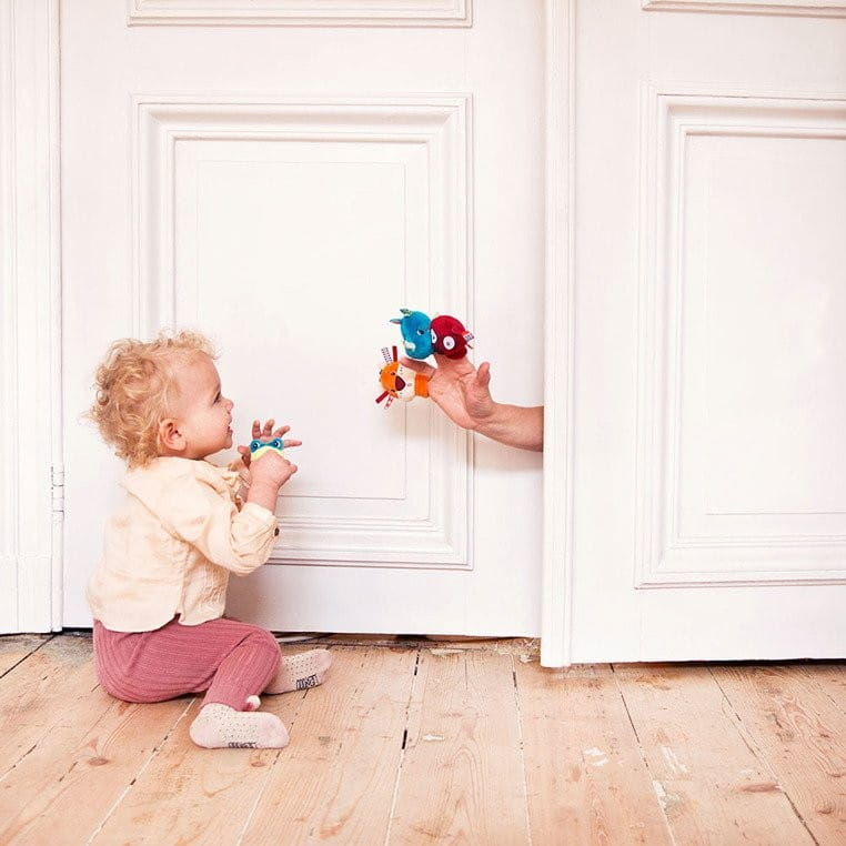 Lilliputiens Mini-pacynek Dżungla 4 szt. 12m+