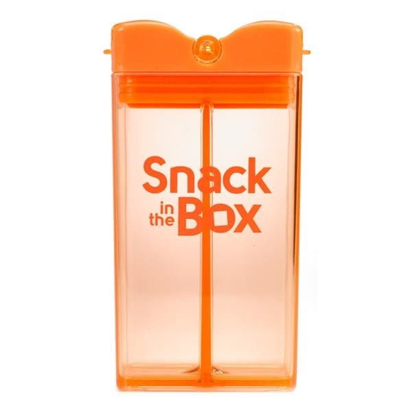 SNACK IN THE BOX Pojemnik na przekąski pomarańczowy