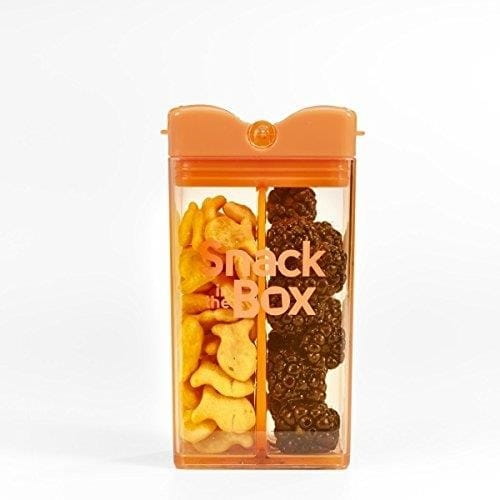 SNACK IN THE BOX Pojemnik na przekąski pomarańczowy
