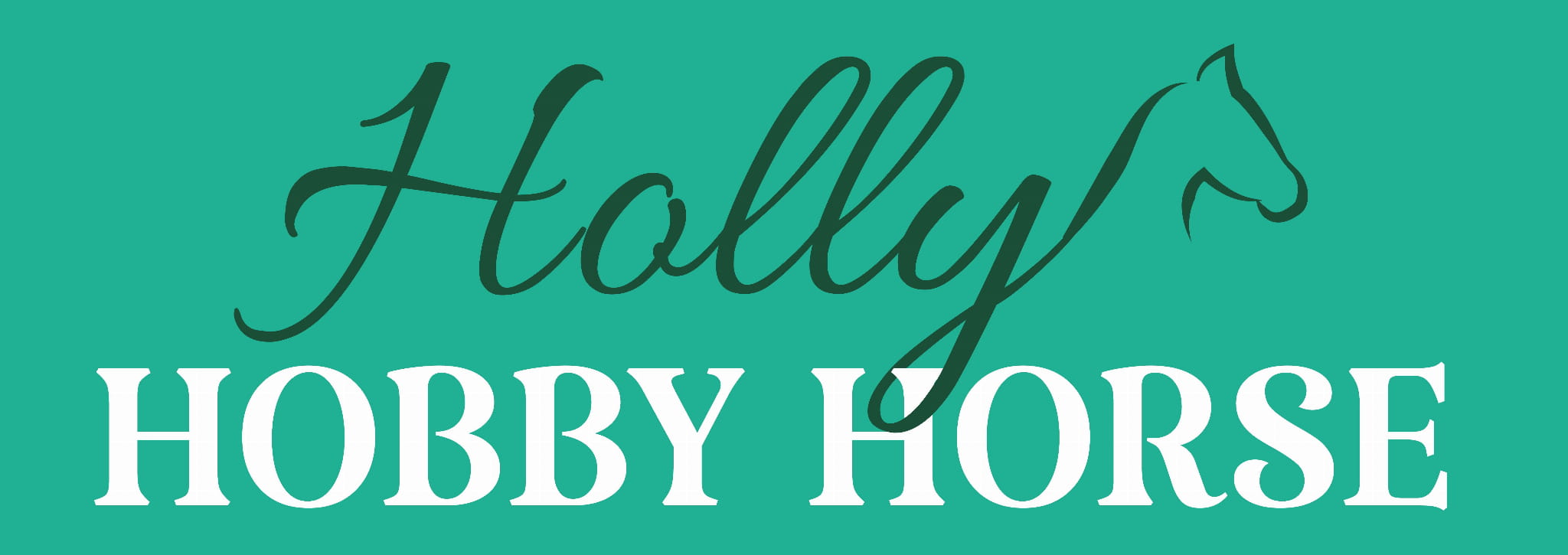 Holly Hobby Horse koń DELUXE na kiju 80cm braun