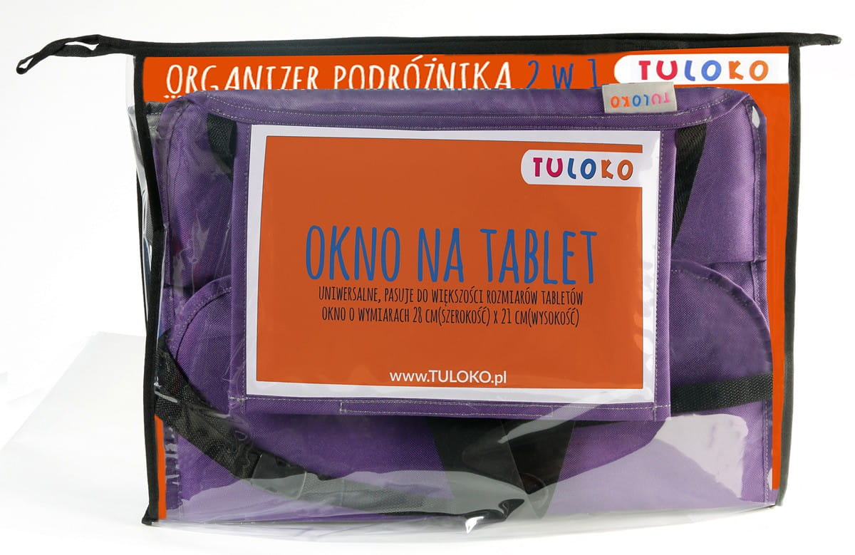 Tuloko Organizer Podróżnika Turkusowy 2w1 
