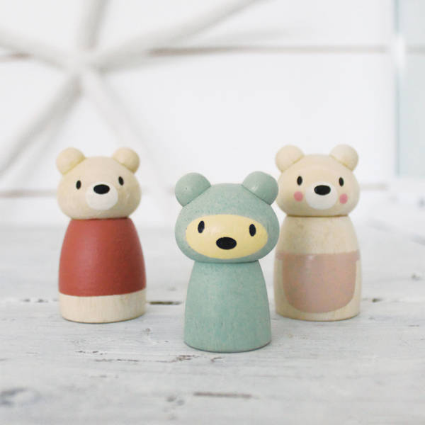Tender Leaf Toys Figurki Misie 12el 3+
