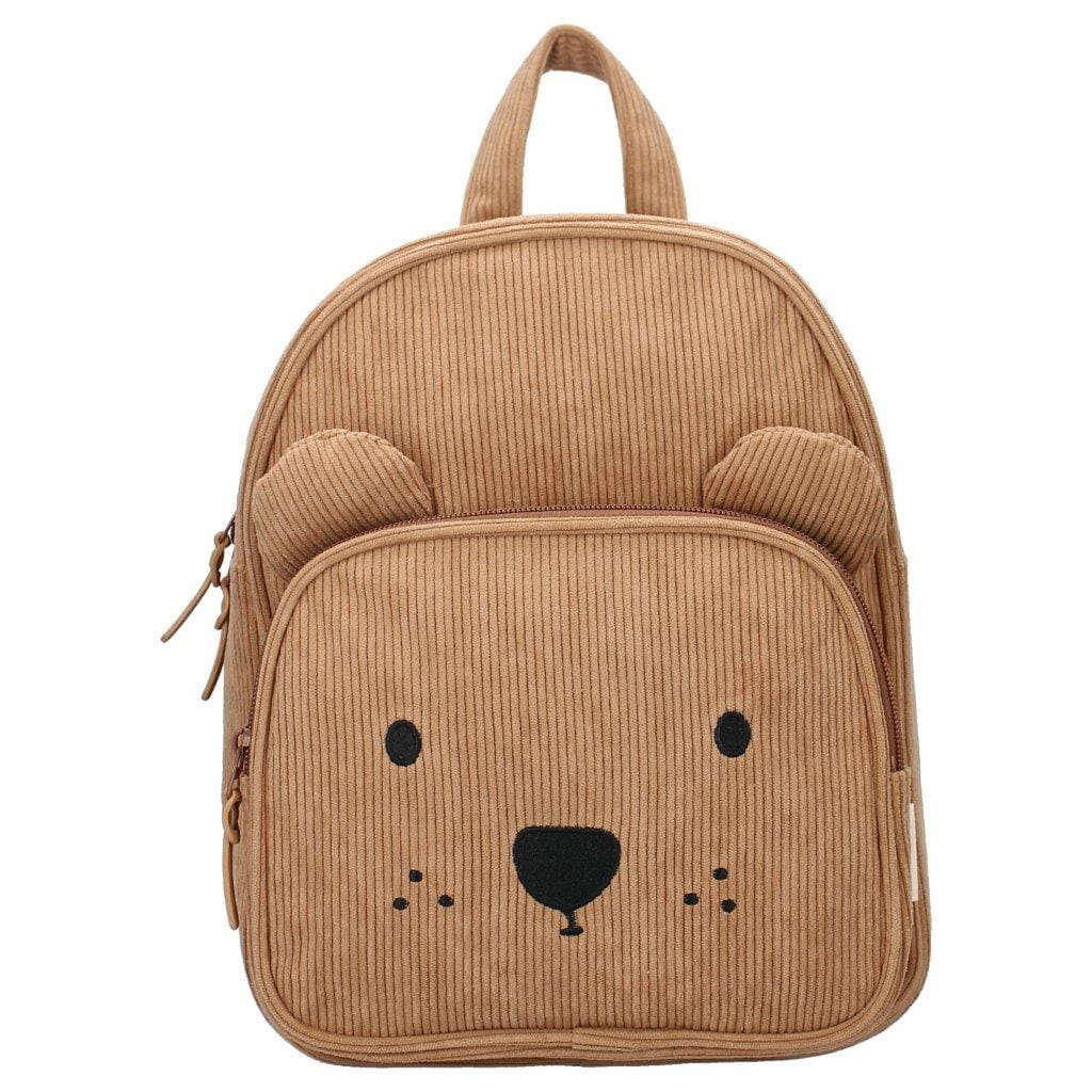 KIDZROOM Plecak dla dzieci Beary Excited Brown 