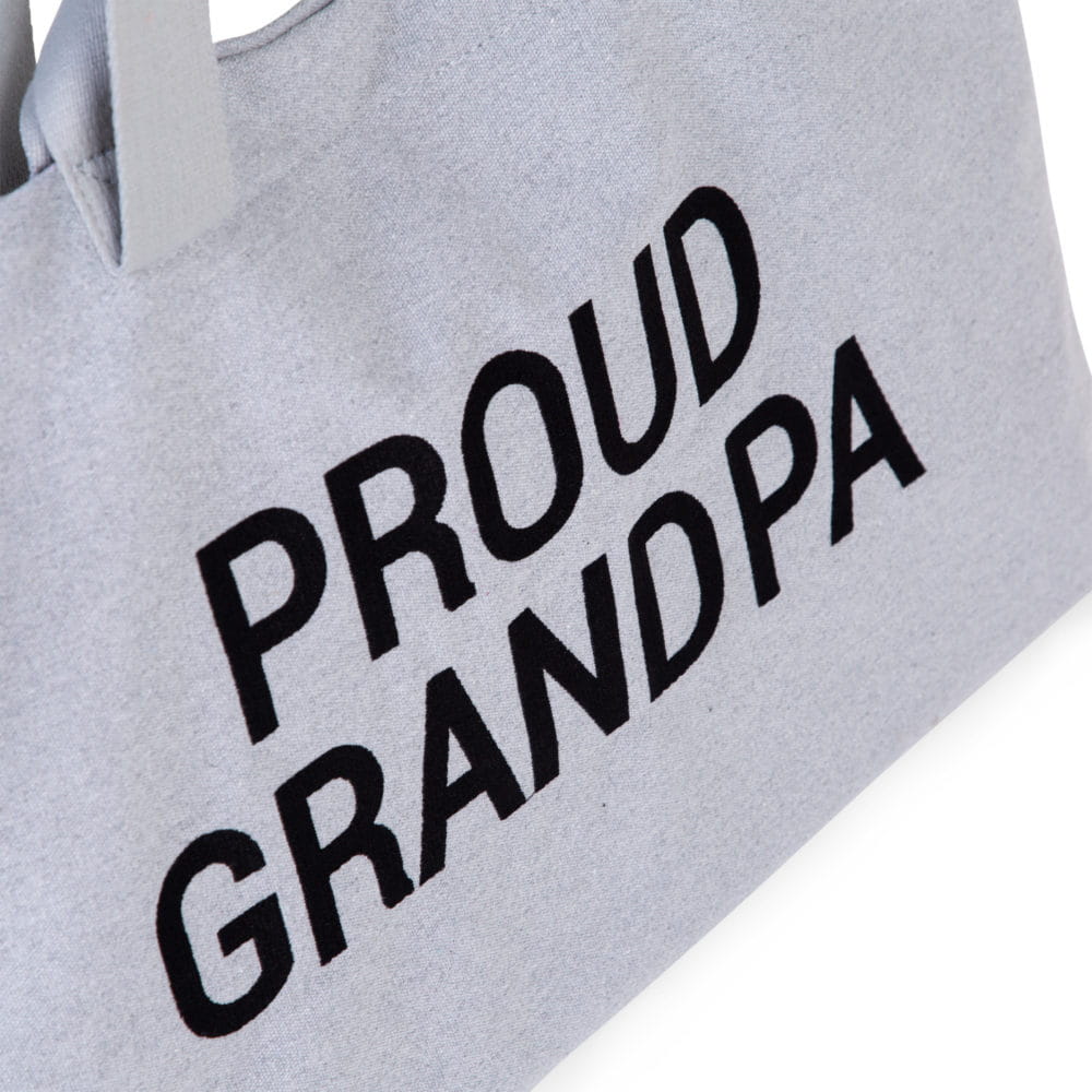Childhome Torba Grandpa Bag Canvas Grey