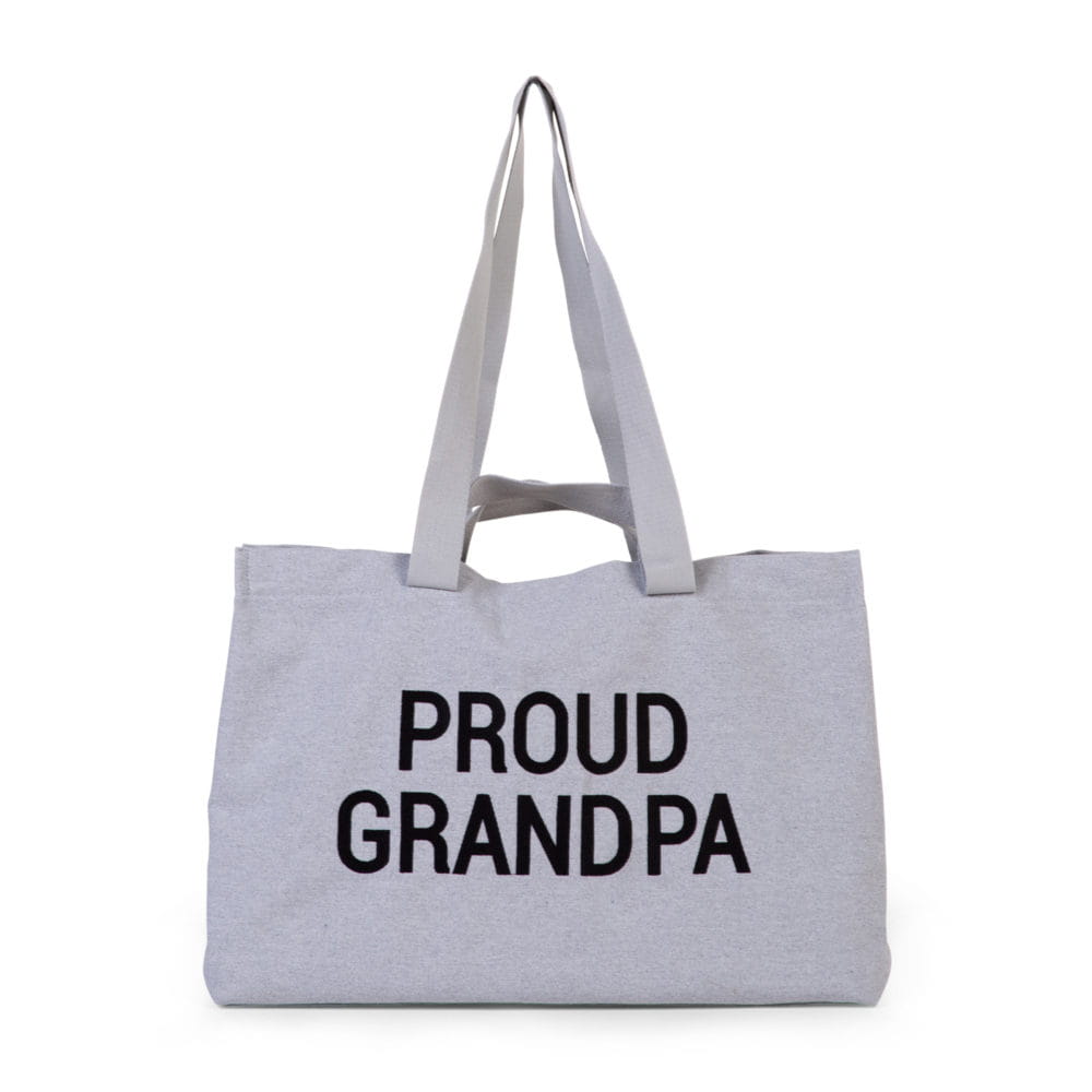 Childhome Torba Grandpa Bag Canvas Grey