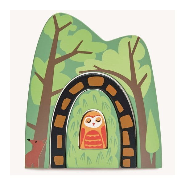Tender Leaf Toys Leśny Tunel Akcesoria do Kolejki 3+